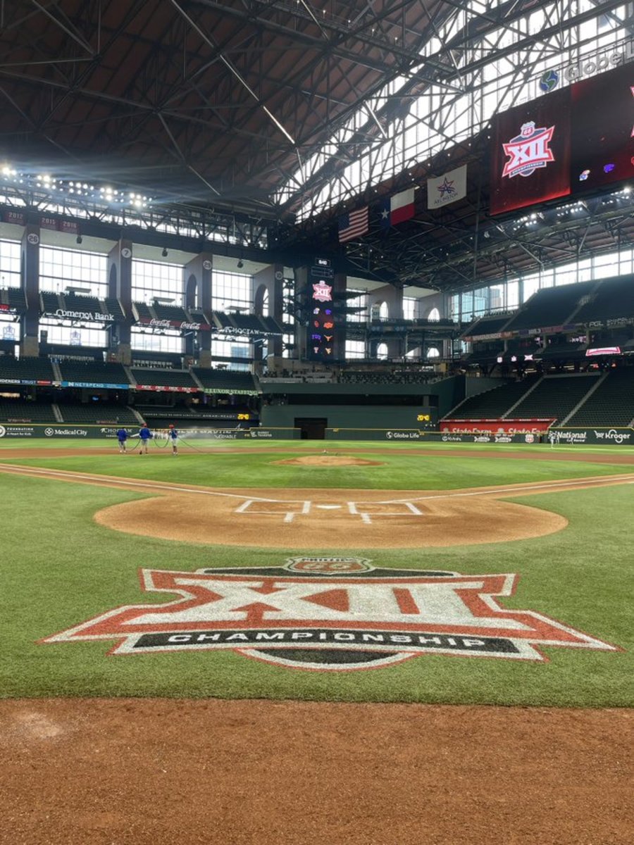 Big 12 baseball tournament moving to Texas Rangers' Globe Life