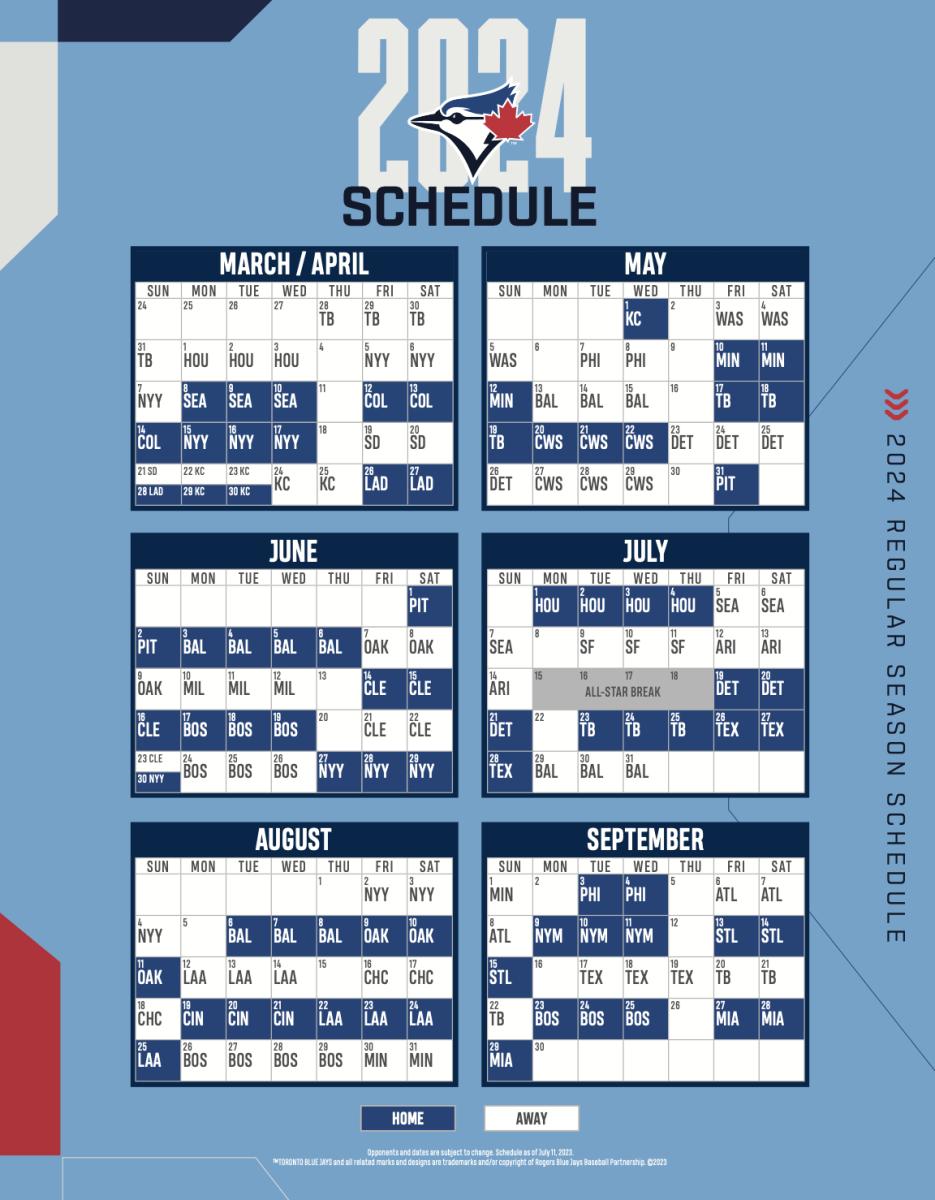 Blue Jays Unveil 2024 Regular Season Schedule Sports Illustrated Toronto Blue Jays News