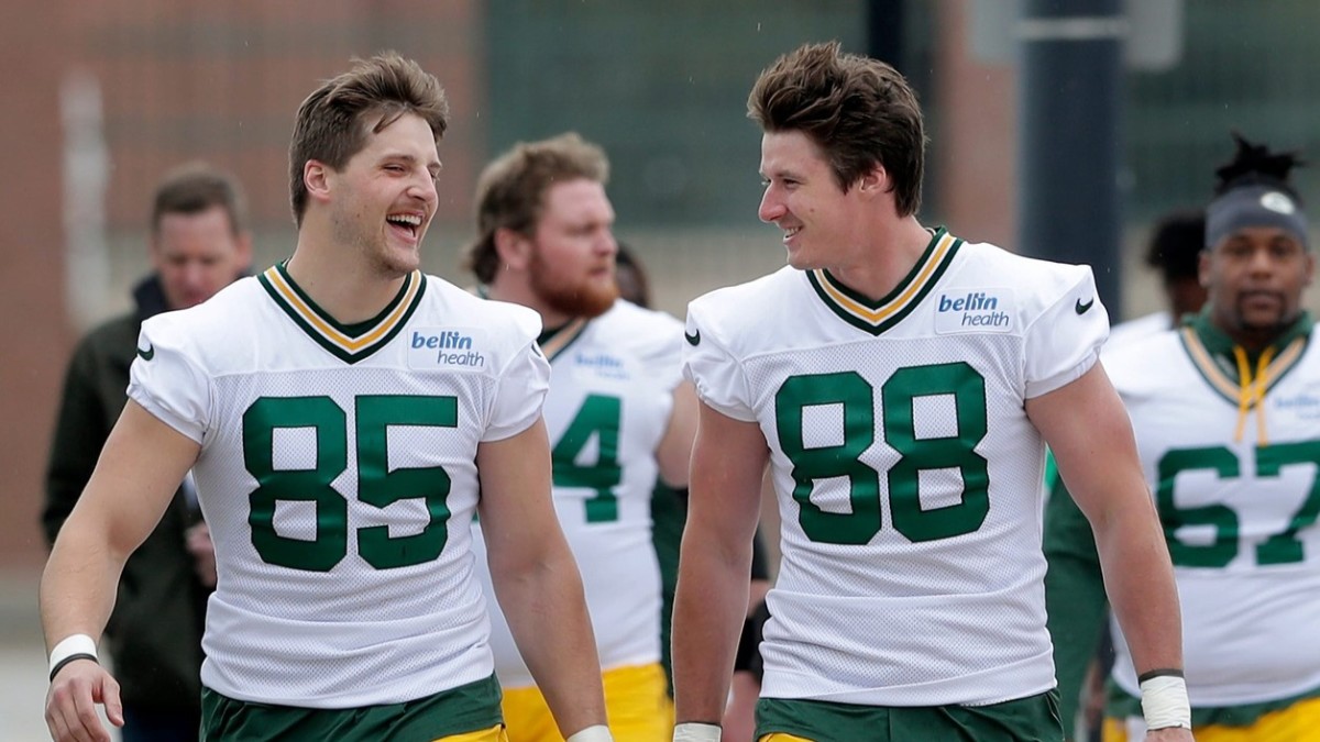 PHOTOS: Bend's Luke Musgrave suits up at Packers rookie minicamp