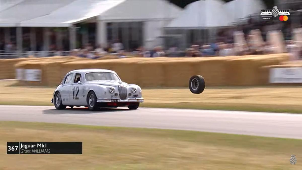 Goodwood Festival of Speed Rogue Tyre Flies Into Crowd Statement