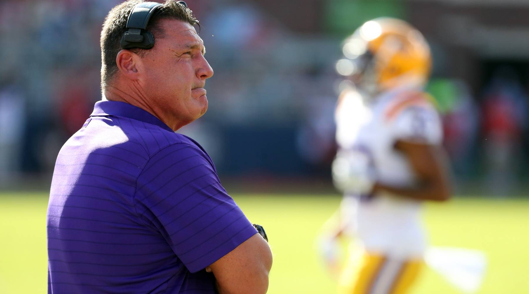 Ed Orgeron Refutes Baffling Northwestern Report, It's Possible