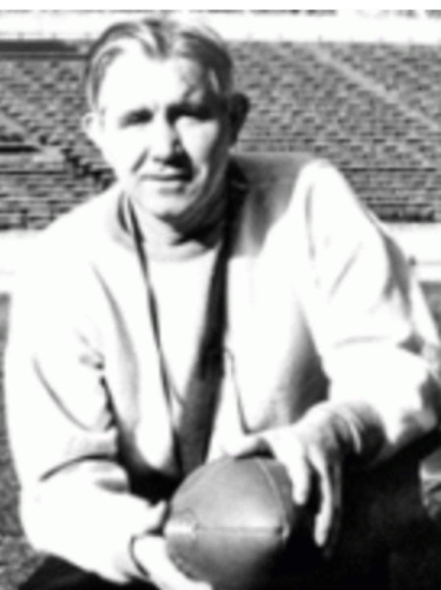 Bo McMillin coached Indiana football from 1934 to 1947. 