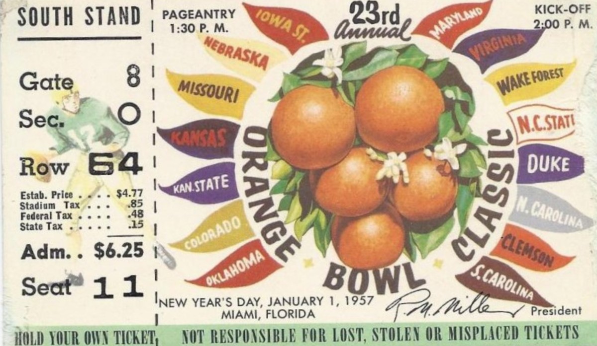 1957 Orange Bowl