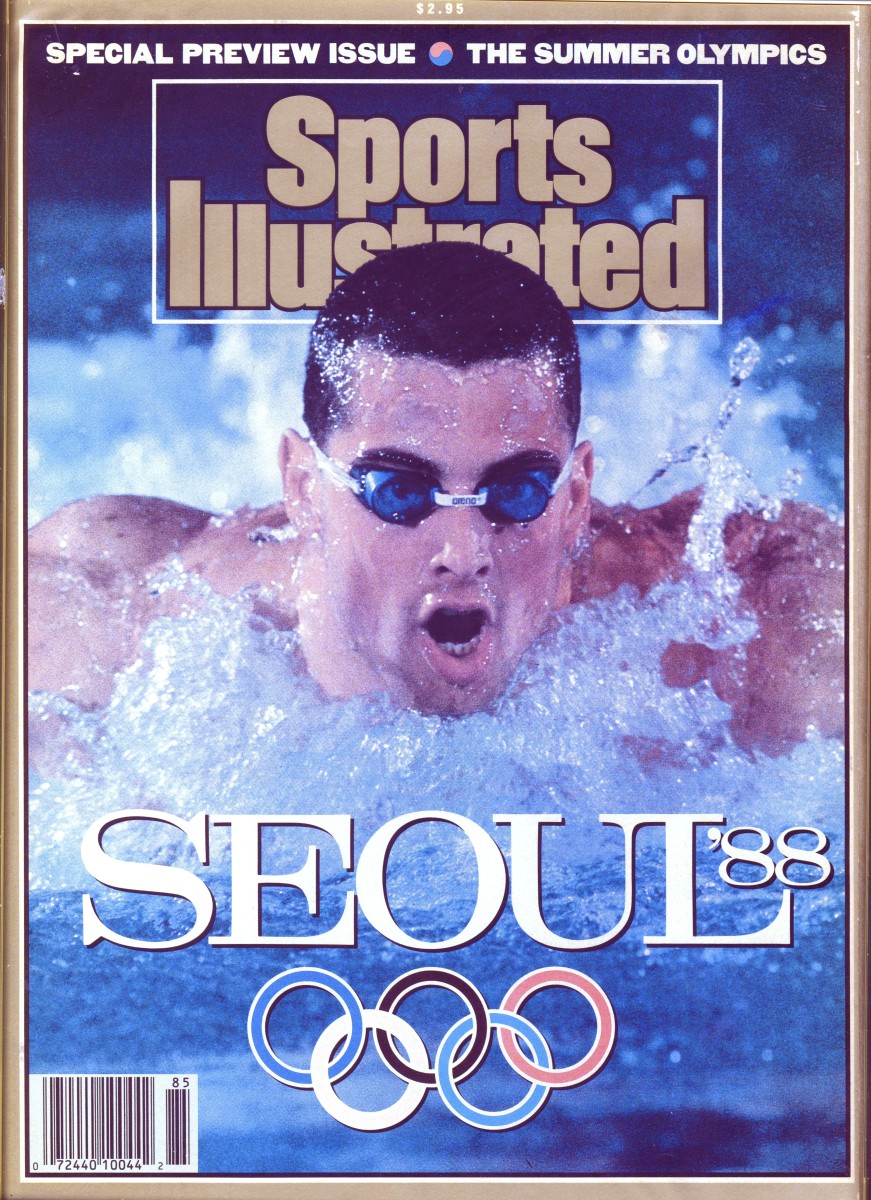 Matt Biondi on the cover of Sports Illustrated