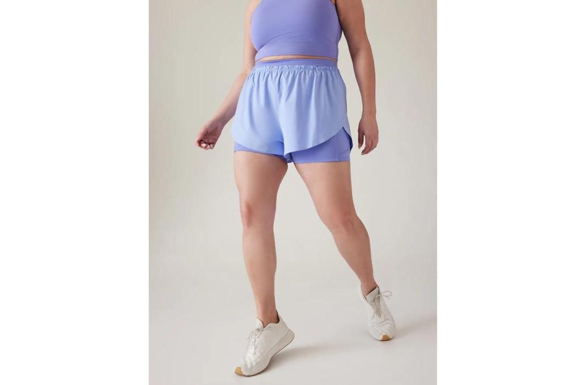 Shift High Waist Side Pockets Two In One Running Shorts | Women's Sports  Shorts