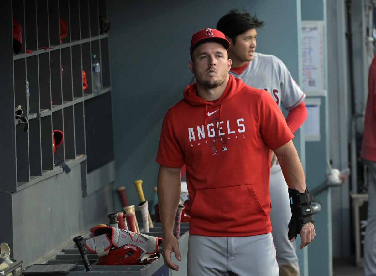 Los Angeles Angels Star Mike Trout Takes Crucial First Step in Return ...