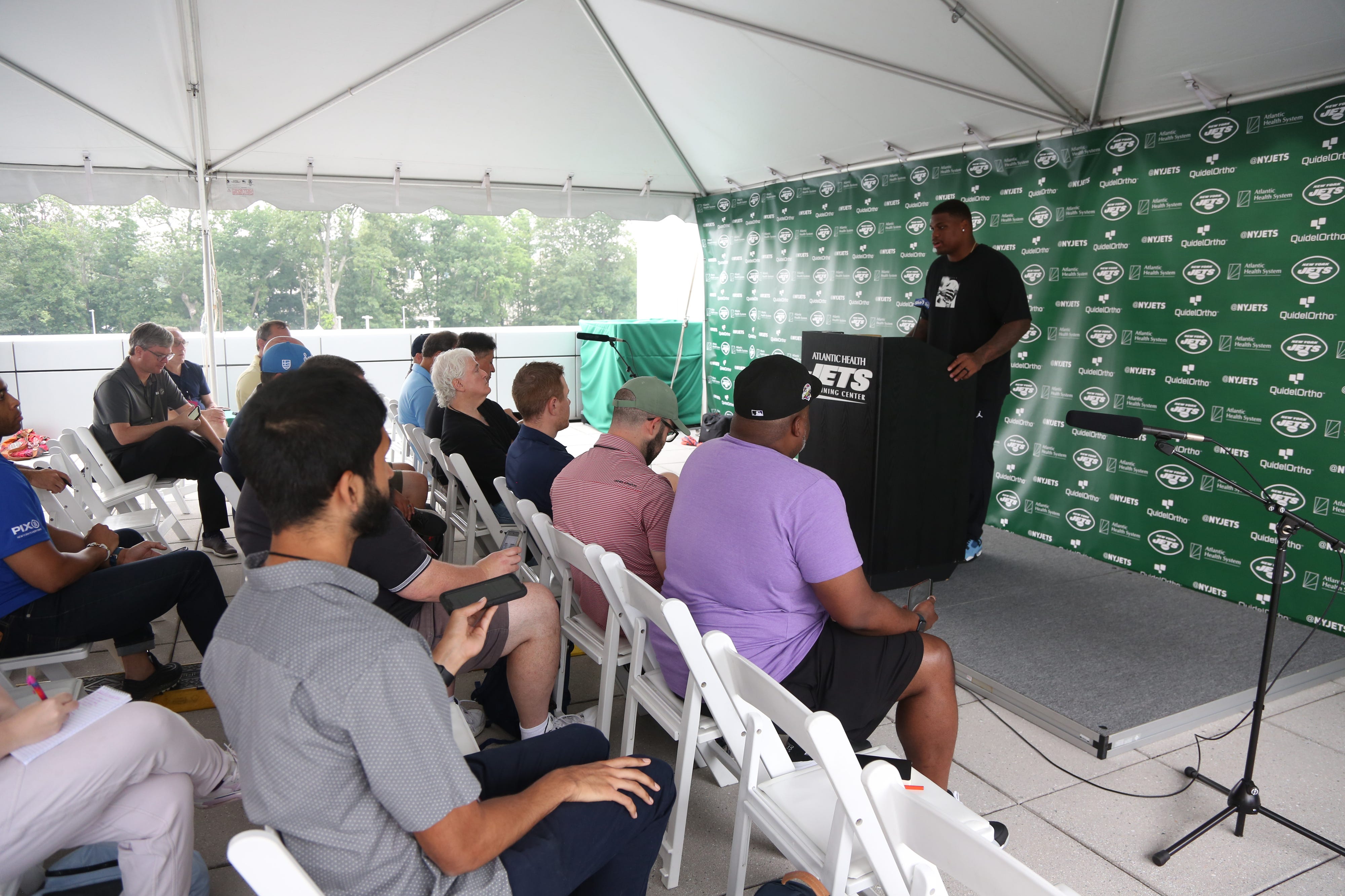 Jets' Training Camp Quotes of Note from Practice Day No. 8 - Sports  Illustrated New York Jets News, Analysis and More