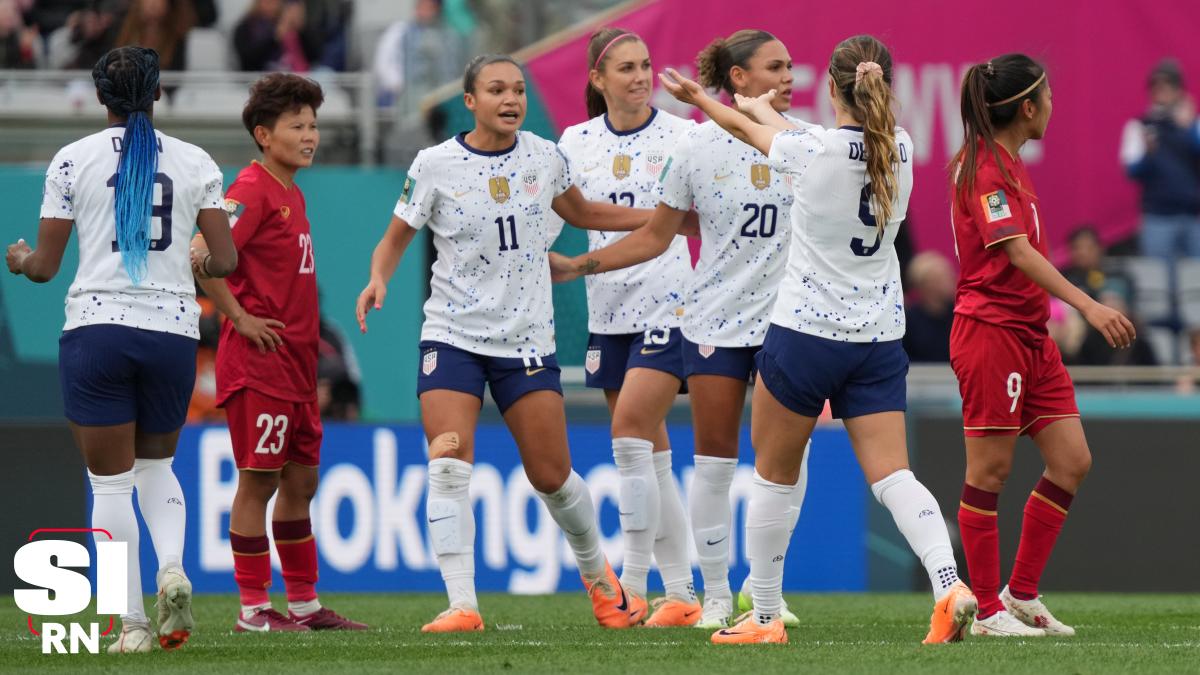 U.S. women's national soccer team starts World Cup with 3-0 win over Vietnam