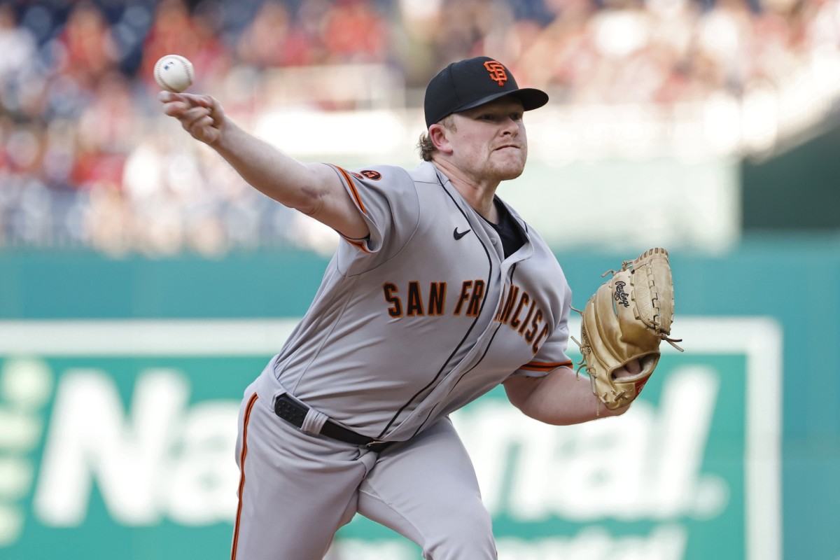 Giants' Logan Webb chased from shortest MLB start, Nats win 10-1 rout