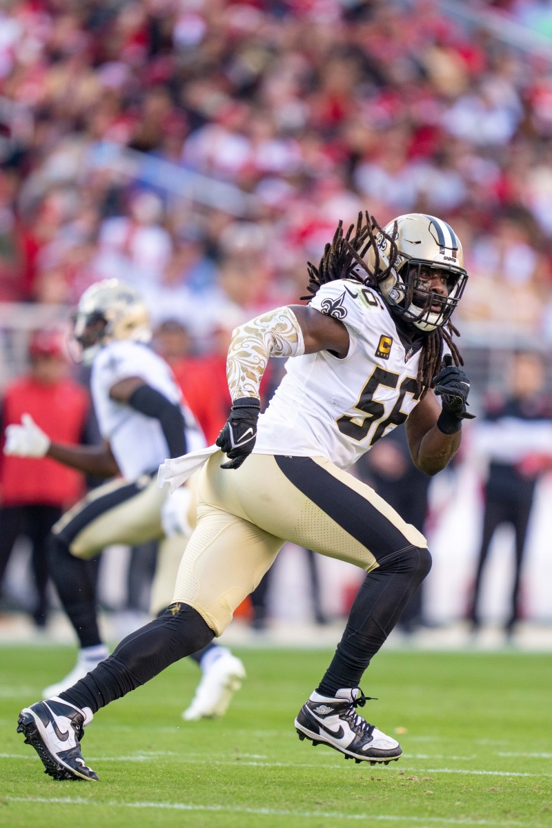 Tulane LB Nick Anderson wears Sam Mills jersey to share Saints signing