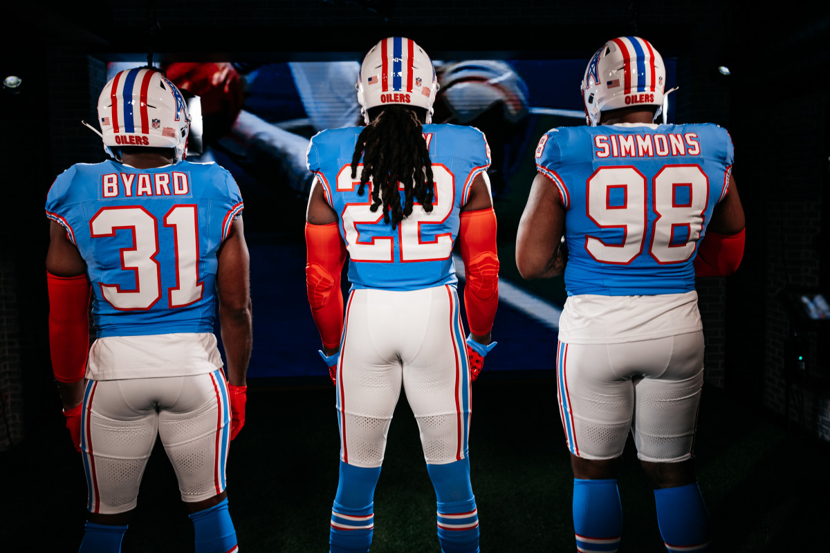 The Tennessee Titans Throwback Uniforms Are A Sharp 'Old' Look - Sports ...