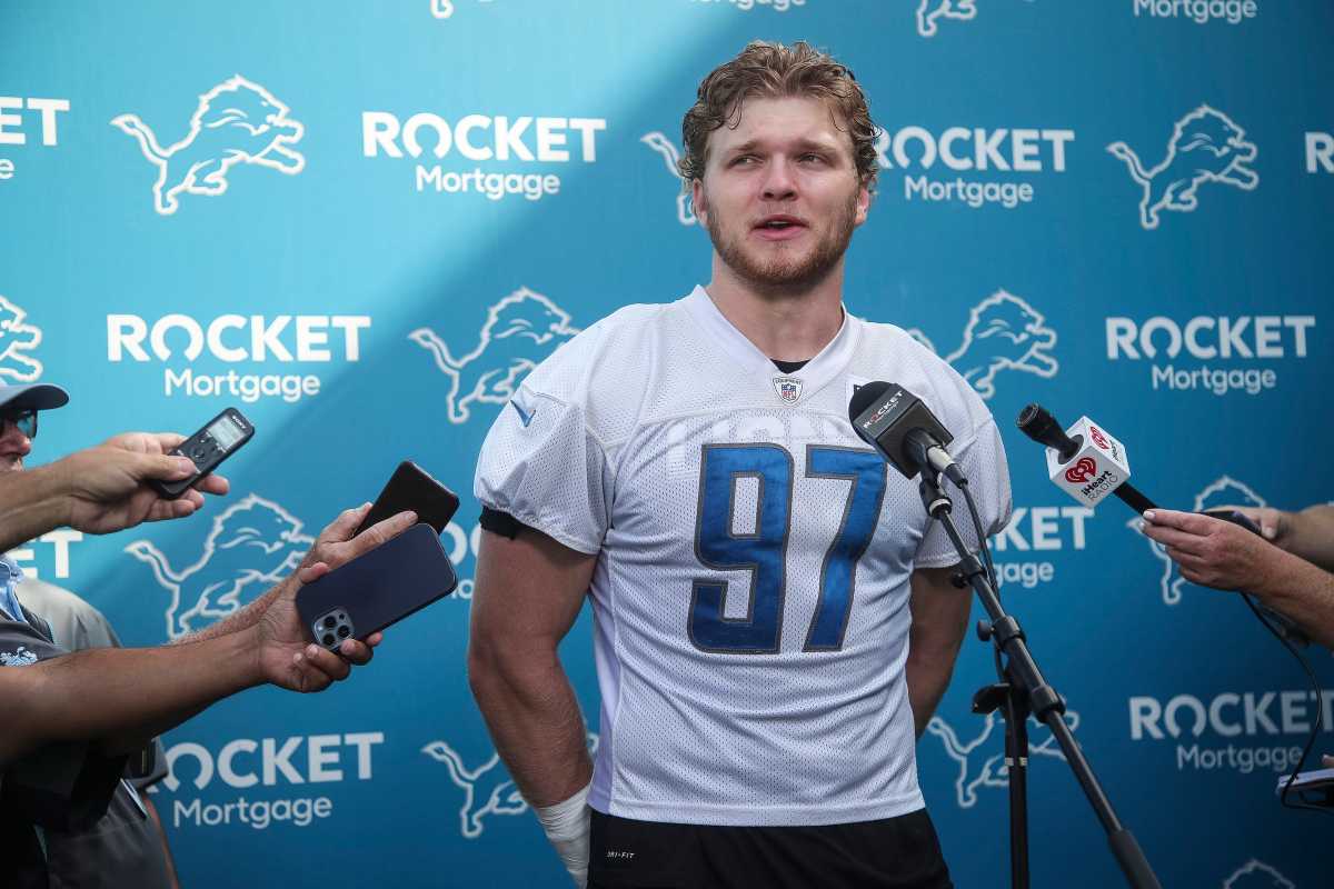 Detroit Lions' Aidan Hutchinson Is Locked In on Week 1 Game Against KC  Chiefs - Sports Illustrated Kansas City Chiefs News, Analysis and More