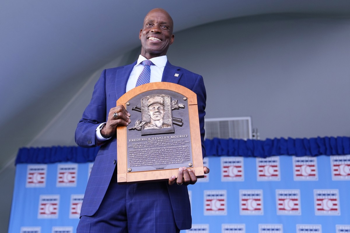 Braves Triple-A affliate gives Fred McGriff the perfect Tom Emanski tribute