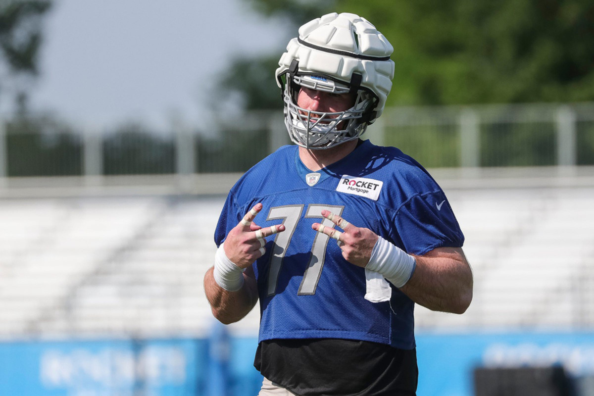 Detroit Lions center Frank Ragnow