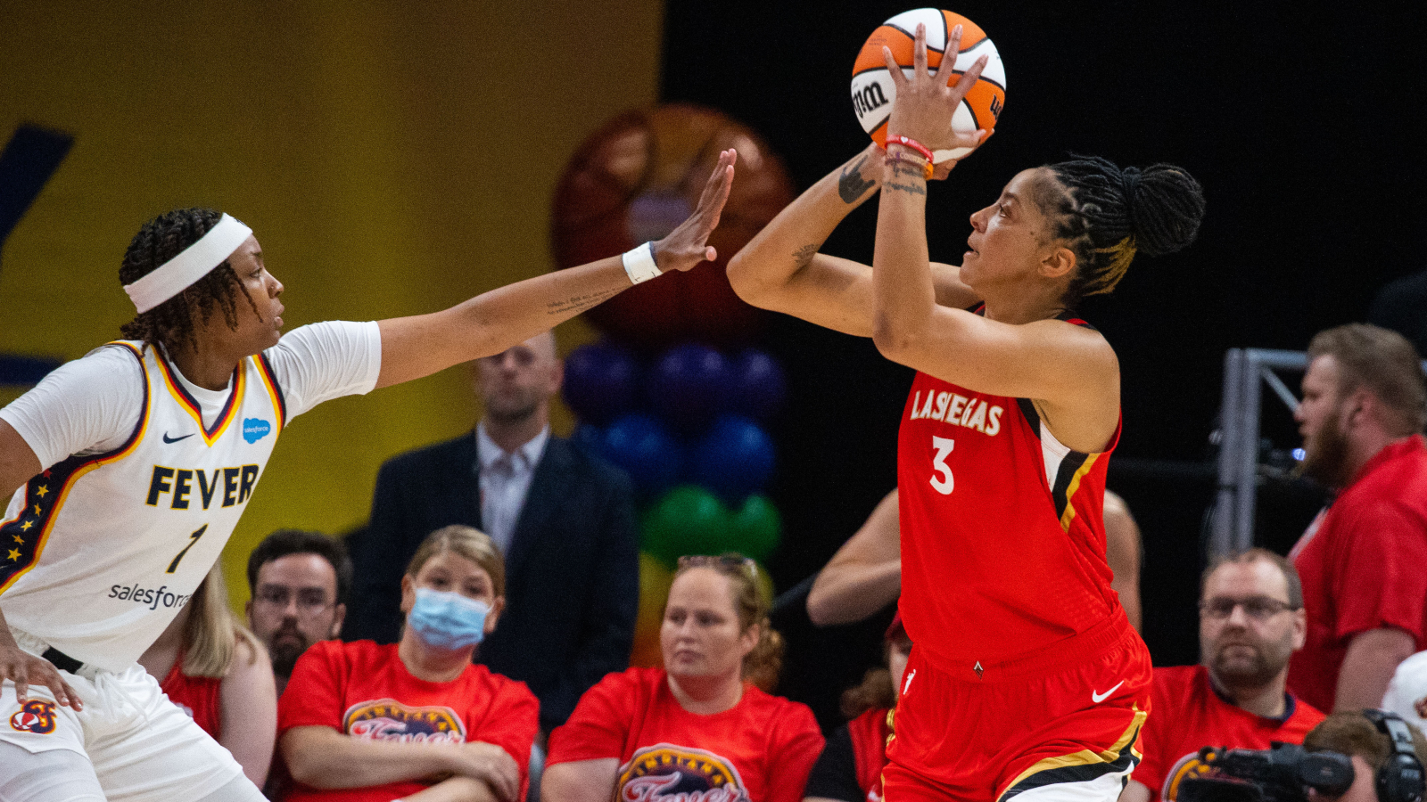 Aces' Candace Parker out indefinitely after undergoing foot