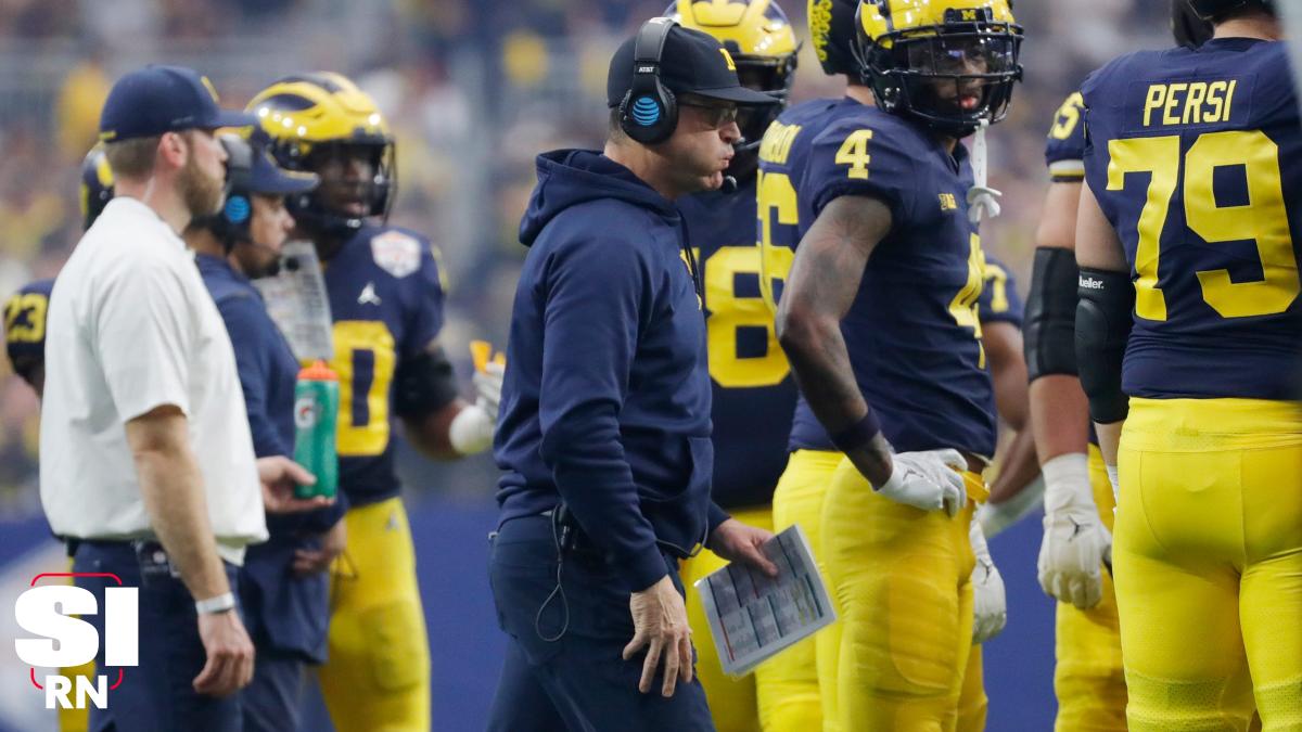 Jim Harbaugh Likely To Face Four Game Suspension Sports Illustrated