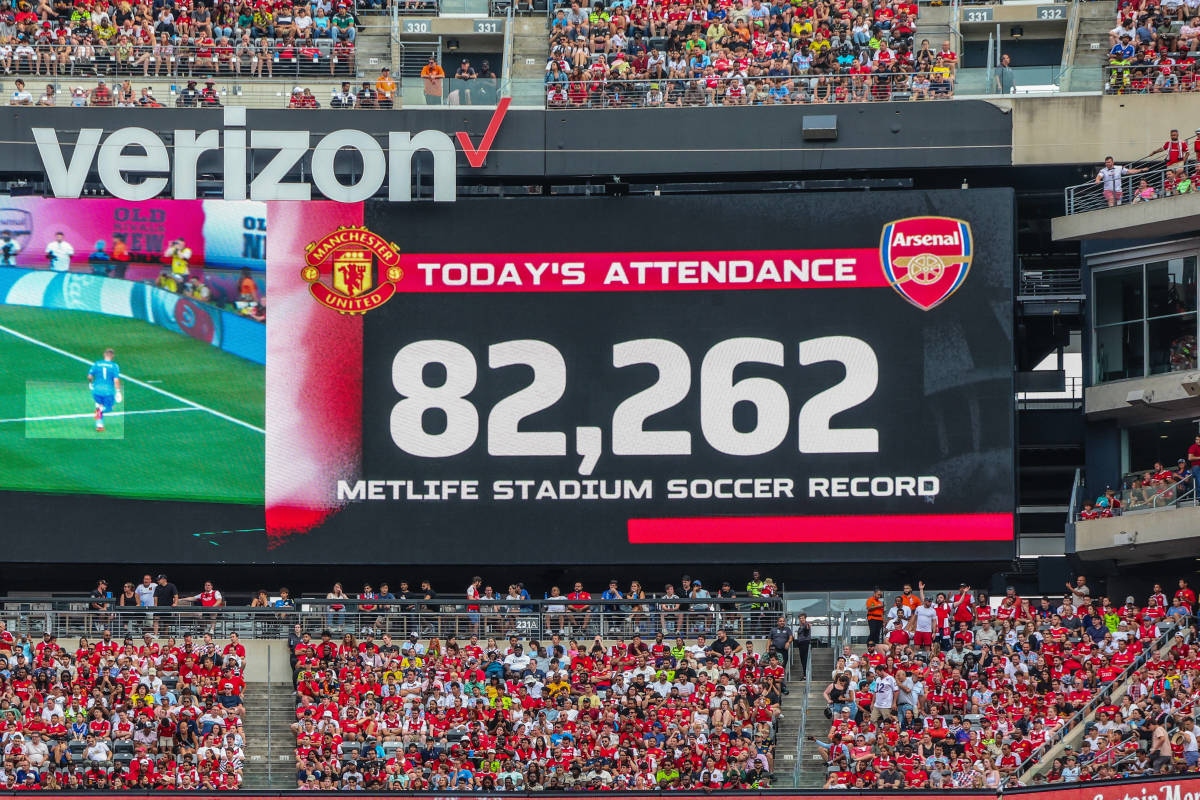 How to watch Arsenal vs. Manchester United at MetLife Stadium (7