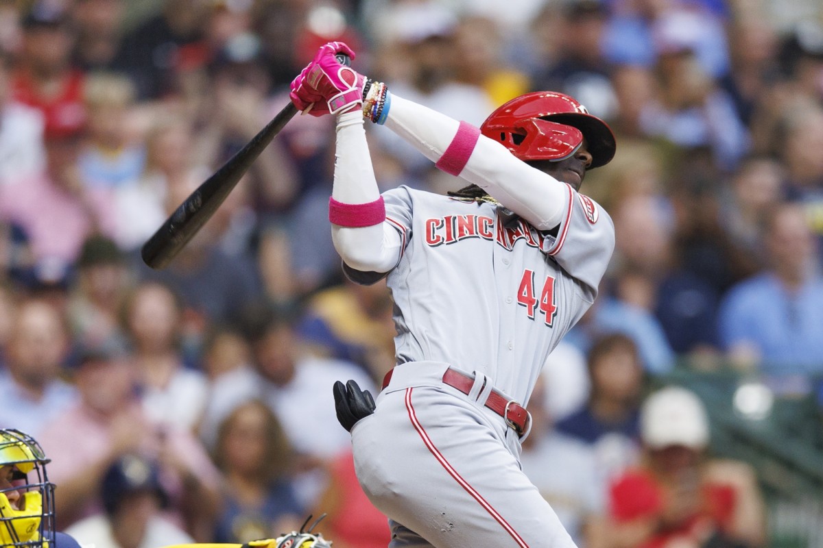 Elly De La Cruz Bat Flip Cincinnati Reds 8x10 Photo MLB Prospect Baseball,  in 2023