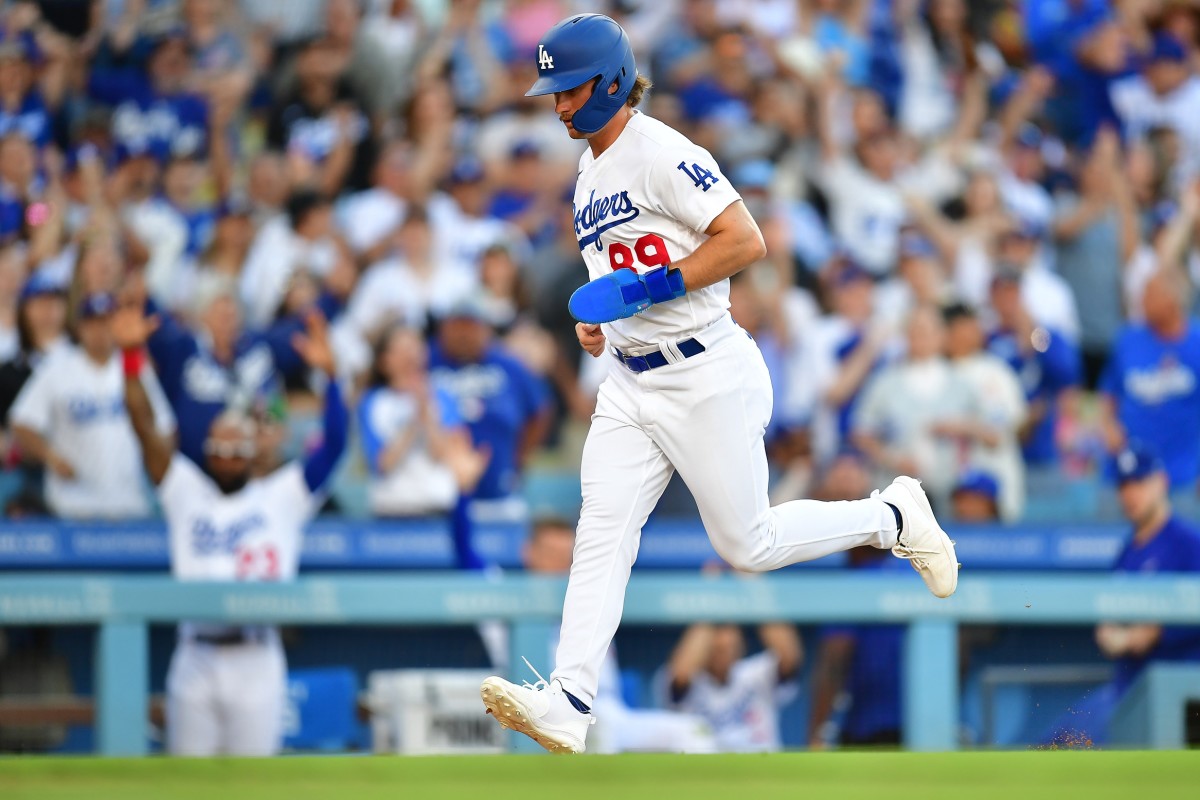 How the Dodgers' Jonny DeLuca shot up to the big leagues: 'It just happens  so quick' - The Athletic