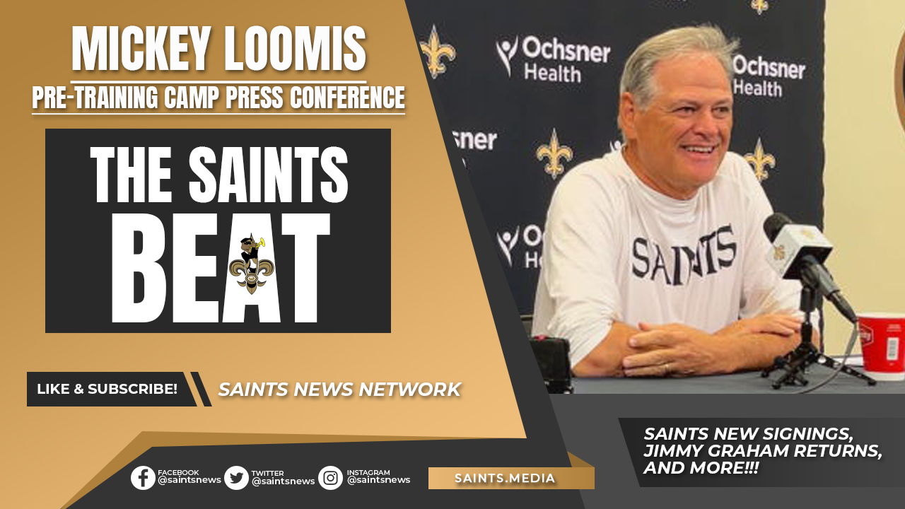 Mickey Loomis previews Saints Training Camp 2023