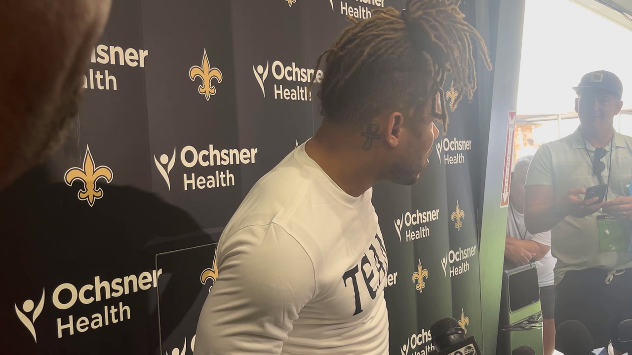 Tyrann Mathieu Interview: Saints Training Camp, Day 1 - Sports ...