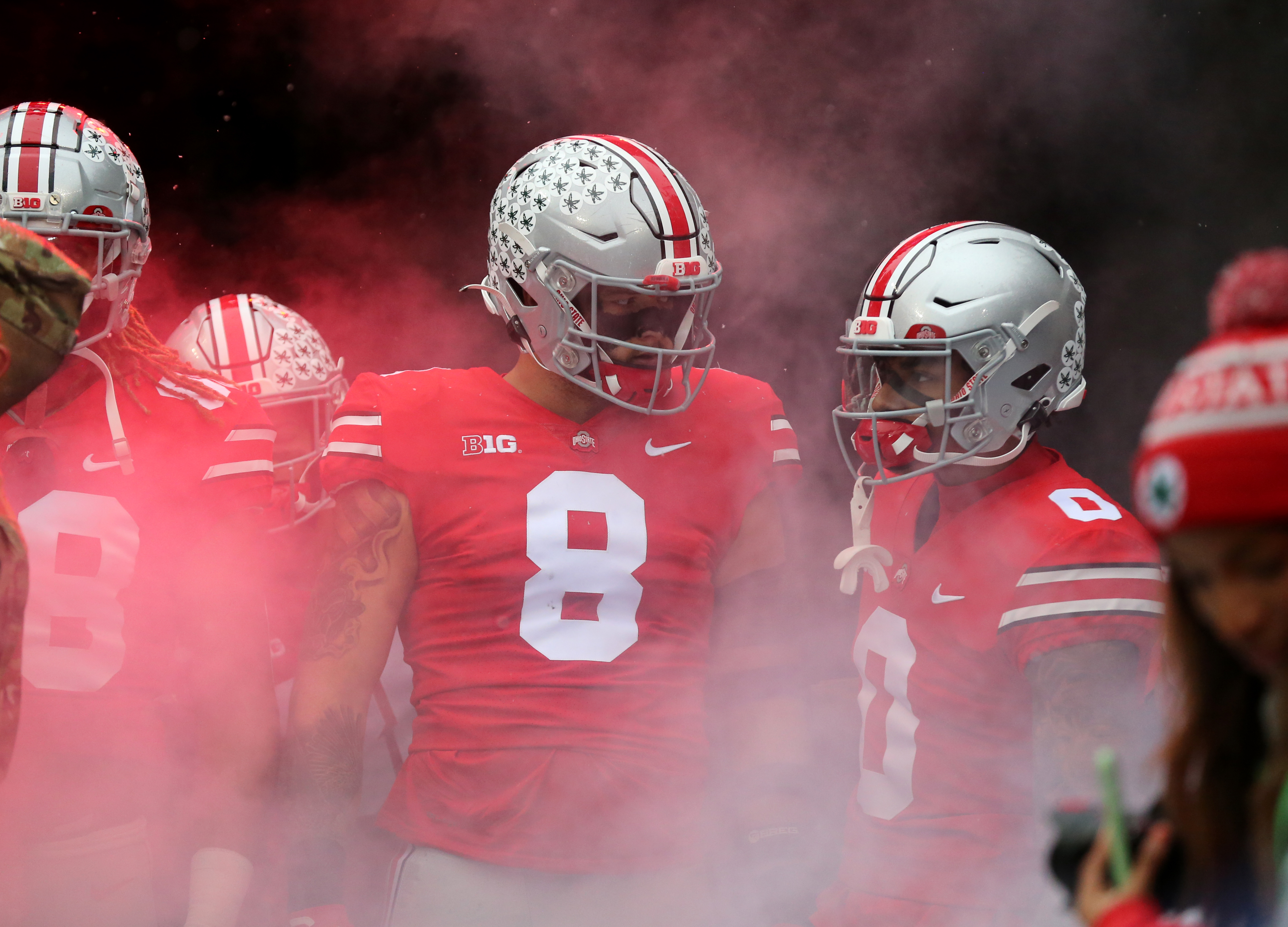 Ohio State Buckeyes' Cade Stover, Tommy Eichenberg, Xavier Johnson Named  Team Captains - Sports Illustrated Ohio State Buckeyes News, Analysis and  More