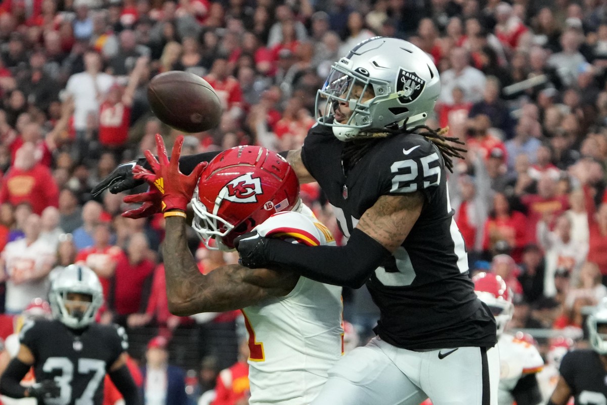 Tre'von Moehrig's best is yet to come for the Las Vegas Raiders - Sports  Illustrated Las Vegas Raiders News, Analysis and More