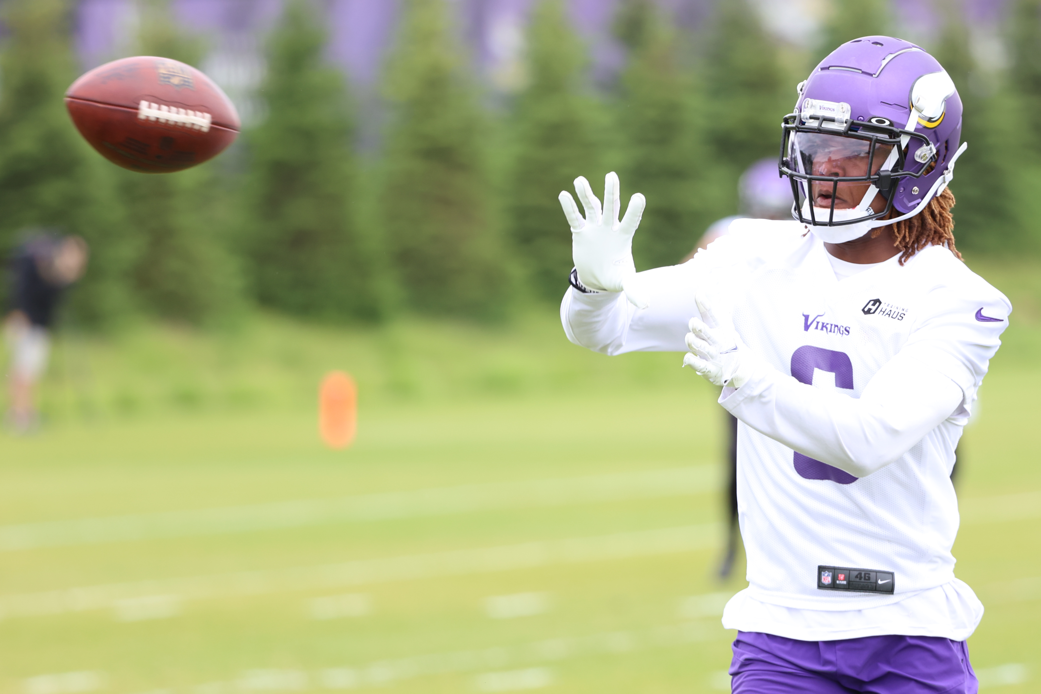 Minnesota Vikings rookie Lewis Cine missing from training camp