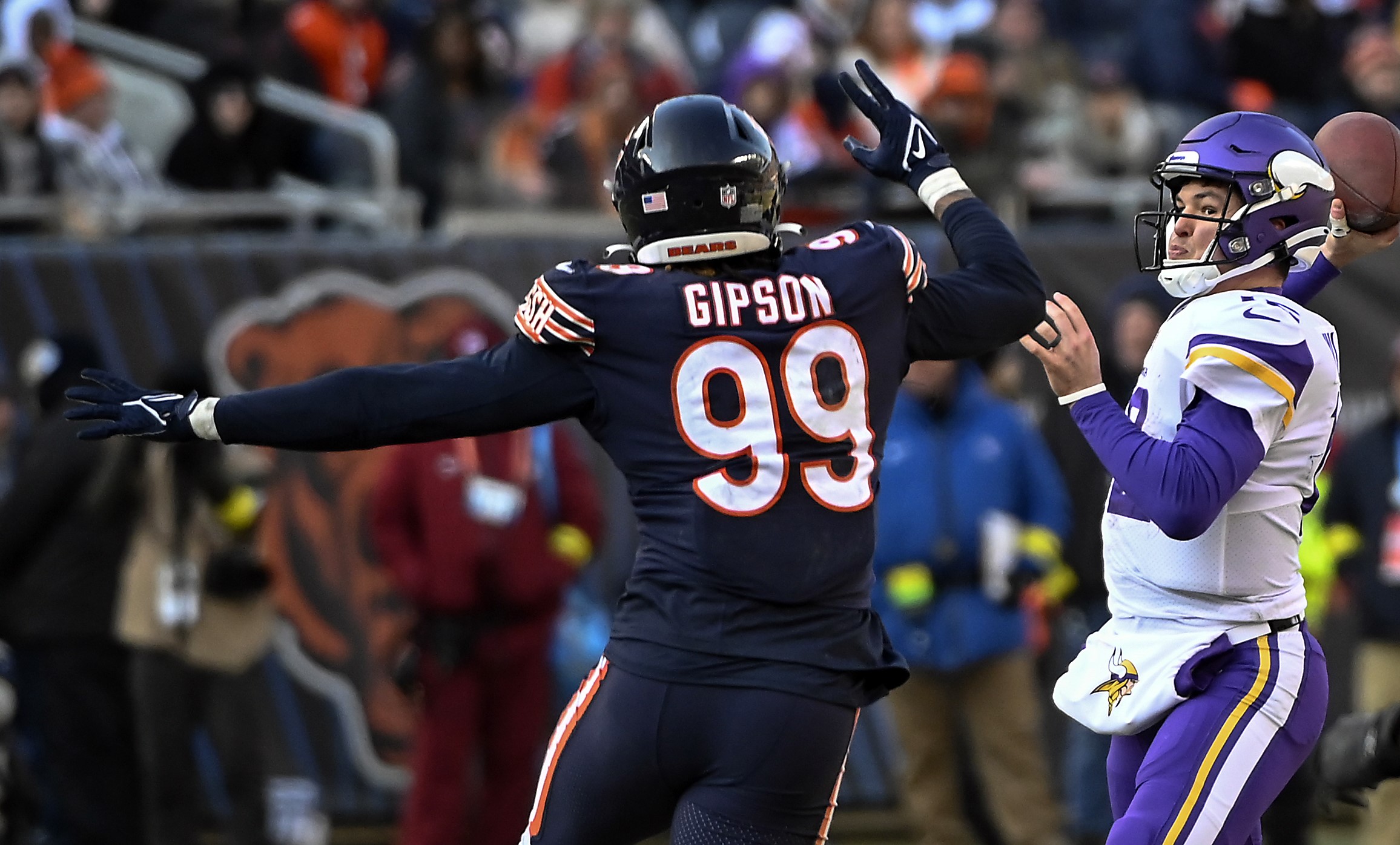 Trevis Gipson Says Bye to the Bears After His Release