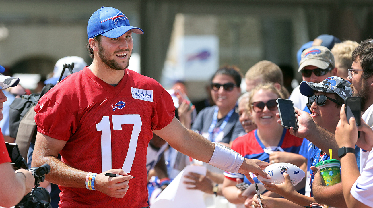 Preschoolers recreate Buffalo Bills logo inspired by Josh Allen