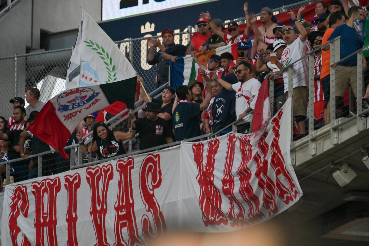 El color de las Chivas en su duelo ante Cincinnati