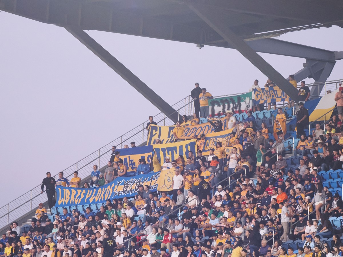 Los Tigres tuvieron representantes de su hinchada en la visita al San Jose Earthquakes