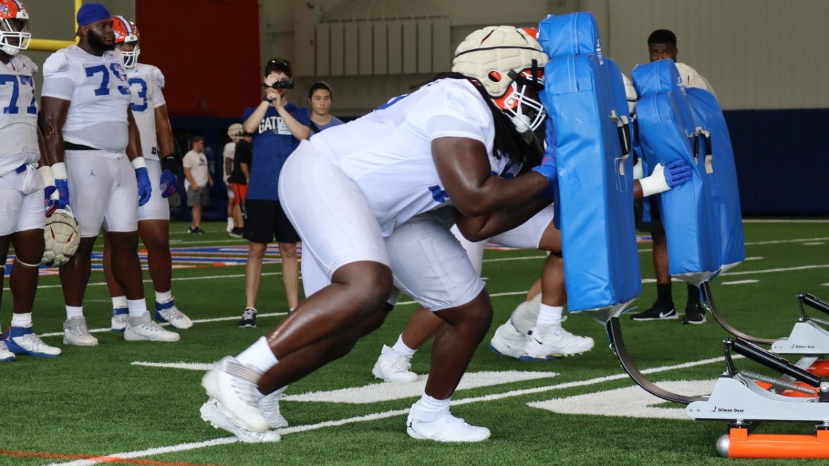 Florida Gators OT Damieon George Jr.