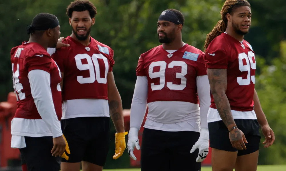 Jonathan Allen vs. Montez Sweat: Who's Washington Commanders Best Defender  This Season? Pro Football Focus Grades - Sports Illustrated Washington  Football News, Analysis and More