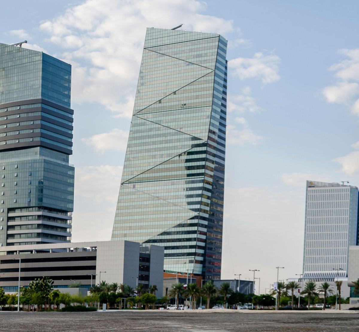 The guards were brought to Stark headquarters at the Eighteen Town in downtown Doha.