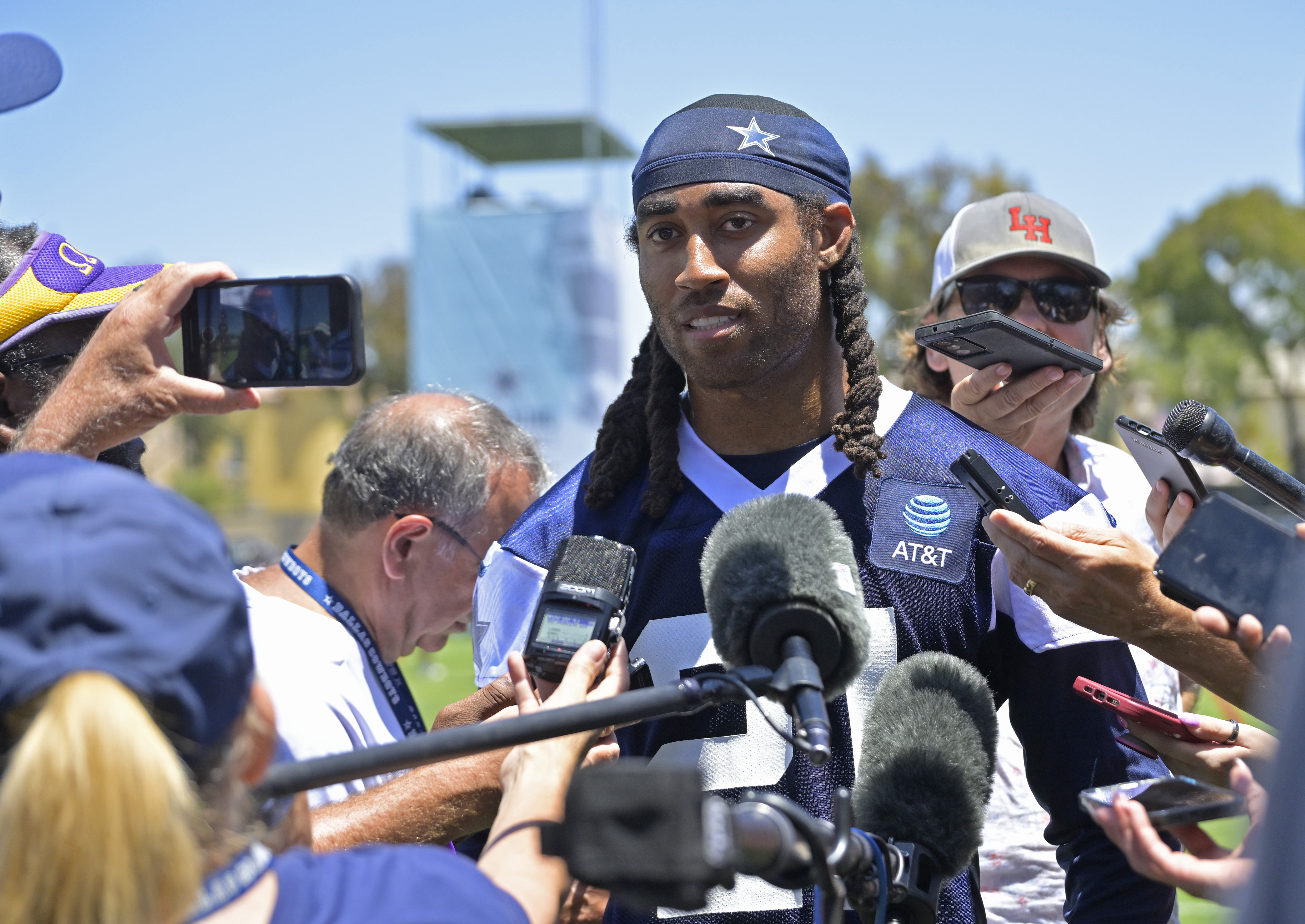 Cowboys training camp: CeeDee Lamb, Stephon Gilmore dominate - Sports  Illustrated