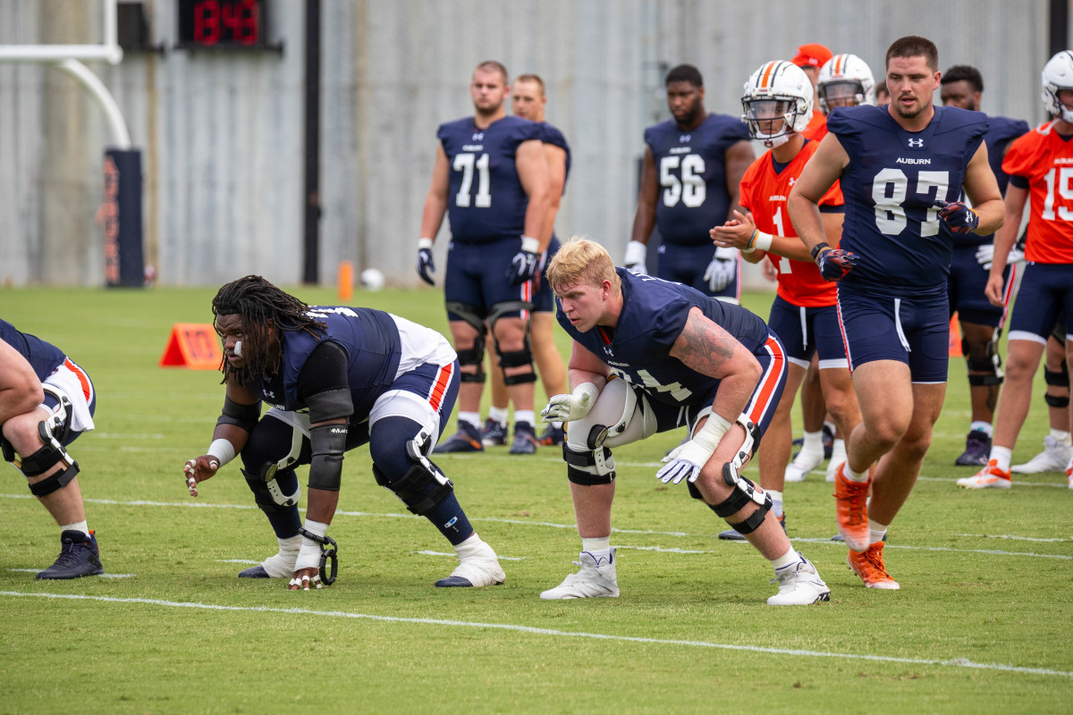 Auburn football practice - Eric Starling/Auburn Daily