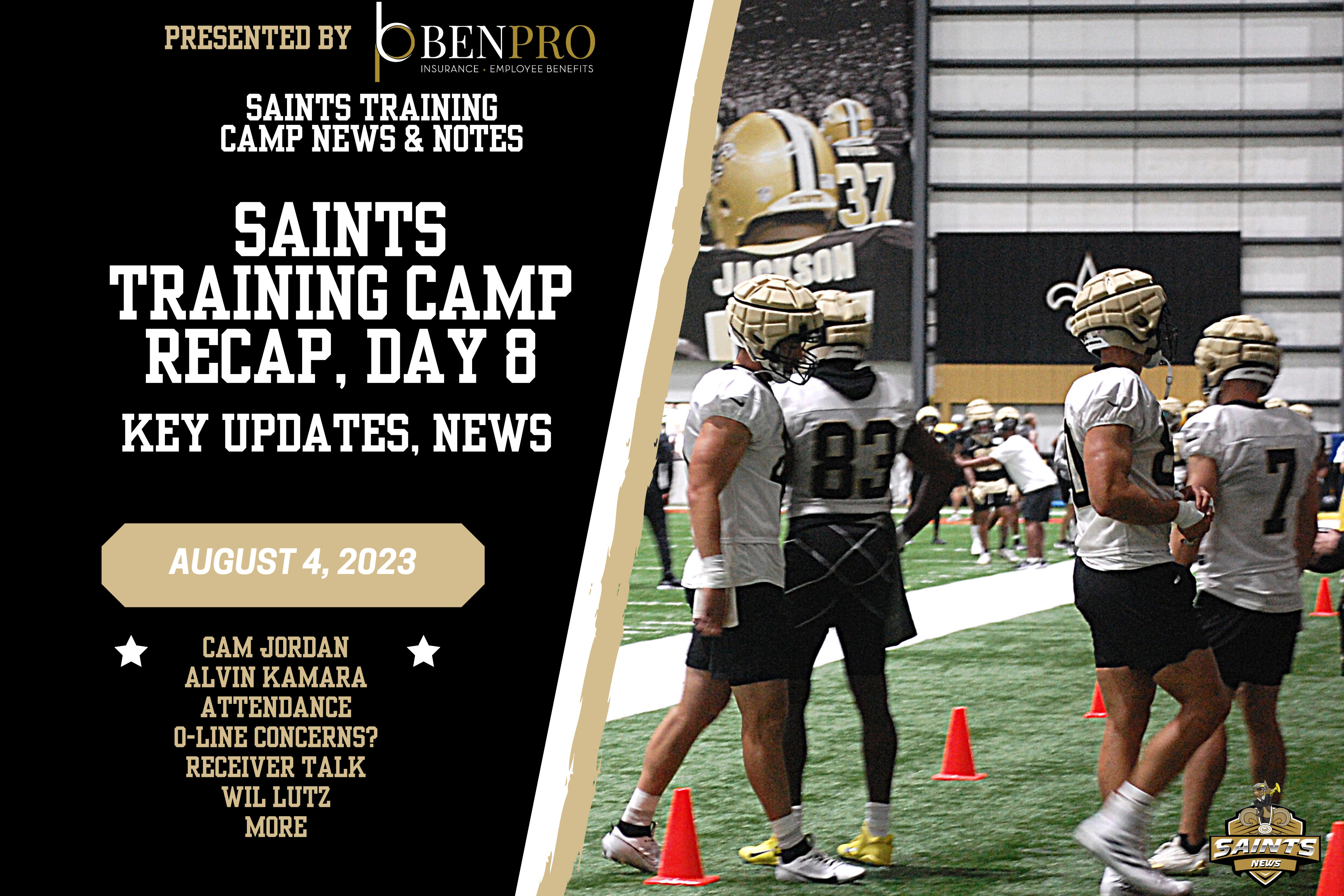 Saints Training Camp Preview at Wide Receiver - Sports Illustrated New  Orleans Saints News, Analysis and More