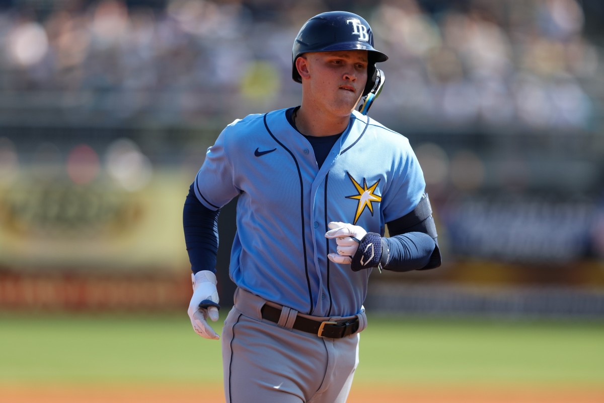 Tampa Bay Rays Top Prospect Collects First Major League Hit on Friday ...