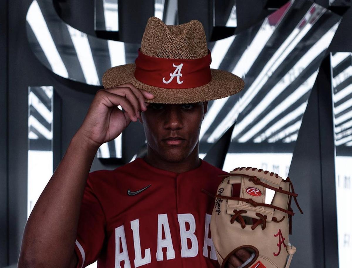 4-star WR Amari Jefferson during his official visit to Alabama in Tuscaloosa, Alabama, on June 9, 2023. (Photo courtesy of Amari Jefferson)