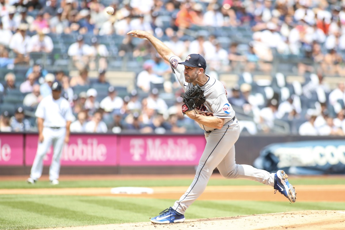 Houston Astros' Justin Verlander Makes Baseball History In Re-Debut ...