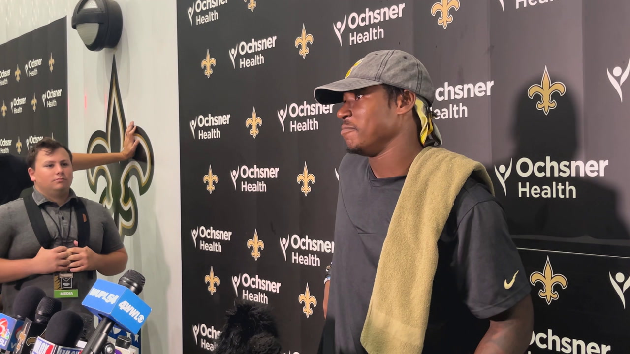 Jamaal Williams Interview - Saints Training Camp, Day 10 - Sports ...