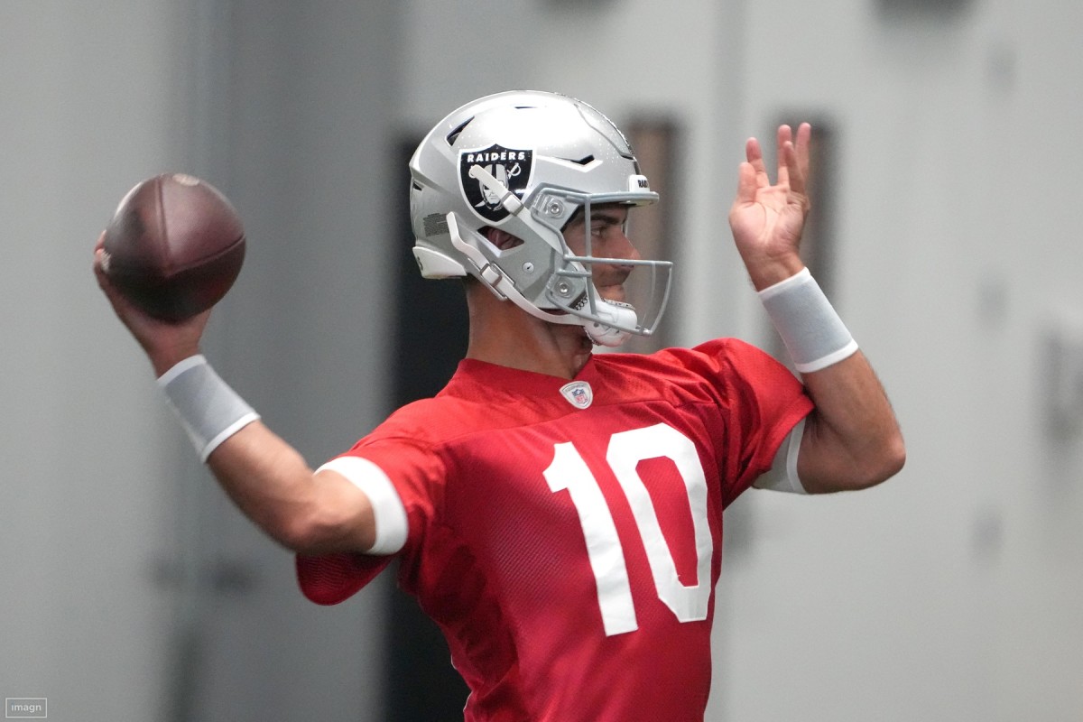 Raiders QB Jimmy Garoppolo excited for joint practices with