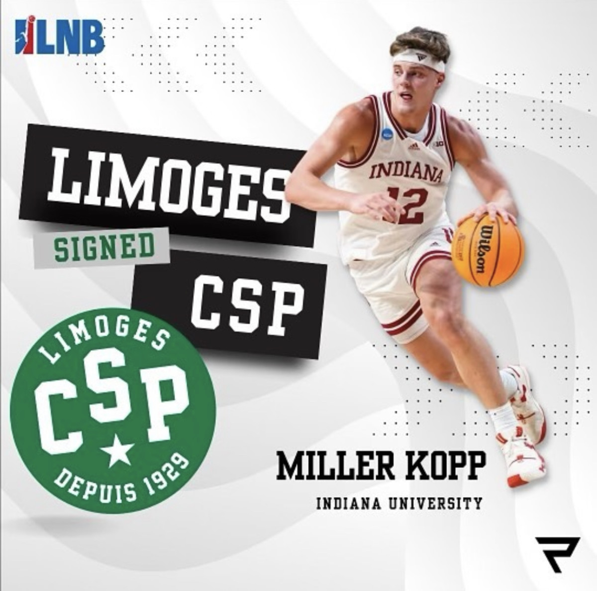 Miller Kopp Signs With Limoges Cercle Saint-Pierre in French Pro A League -  Sports Illustrated Indiana Hoosiers News, Analysis and More