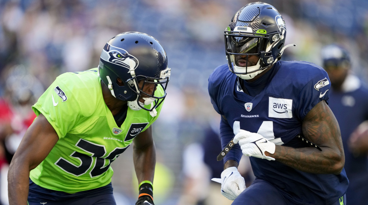 NFL training camp 2023: Seattle Seahawks' DK Metcalf eats A LOT of