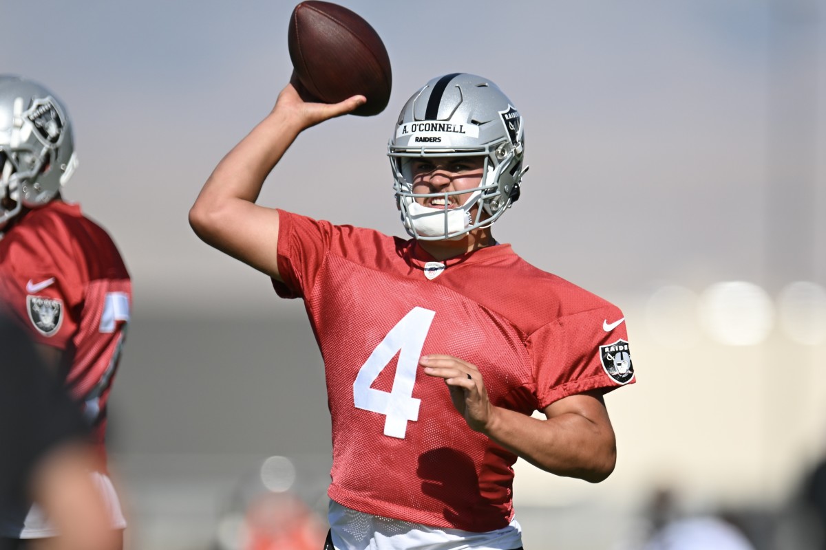 Raiders to start rookie QB Aidan O'Connell over Brian Hoyer with Jimmy  Garoppolo out