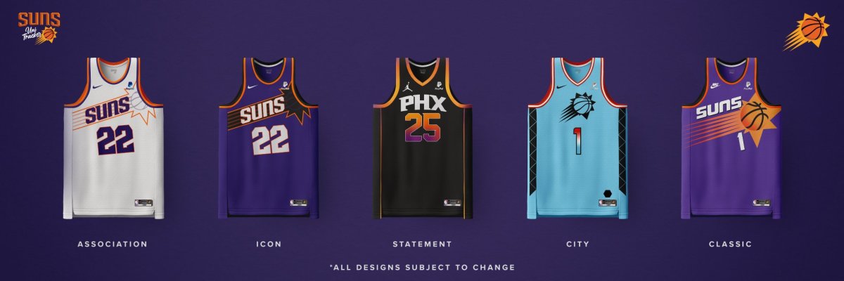 Phoenix Suns Unveil New Black Uniform Before 2022-23 NBA