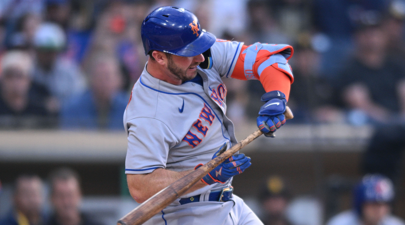 Mets' Pete Alonso Homers Twice After Shaving Mustache - Sports Illustrated  New York Mets News, Analysis and More