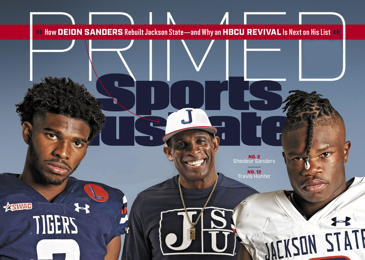 Primed - Jackson State University and Coach Deion Sanders Issue Cover  Framed Print by Sports Illustrated - Fine Art America