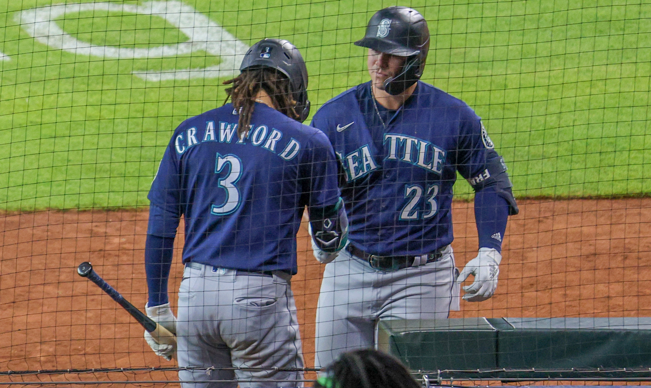 Ty France breaks the video board in left with a monster Solo HR to put the  Ms ahead 3-2 : r/Mariners